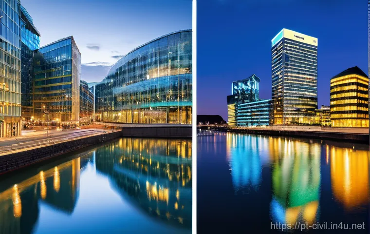 토목기사 자격증 취득의 장점 - Here are three image prompts in English, designed for an image generation tool, based on the provide...