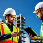 Home 16 토목공학에서 BIM 활용 사례 - A highly detailed 3D digital construction site model showcasing multidisciplinary integration with e...