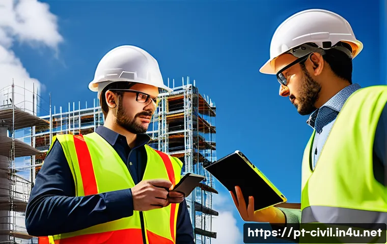 토목공학에서 BIM 활용 사례 - A highly detailed 3D digital construction site model showcasing multidisciplinary integration with e...