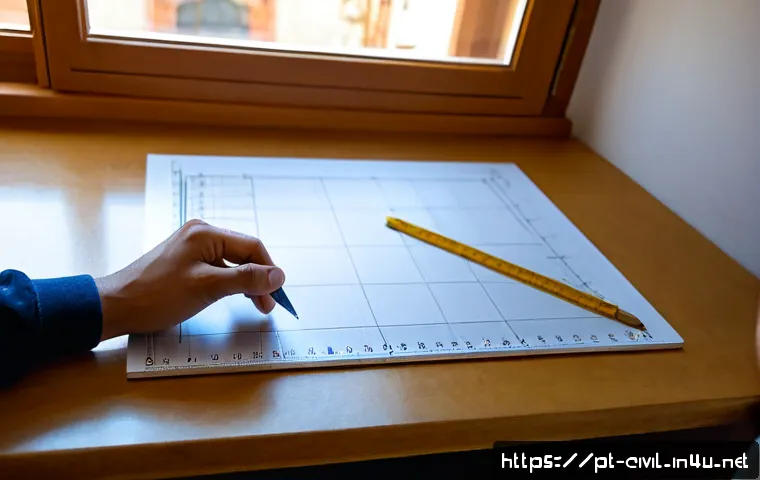 토목기사 실기시험 모범 답안 - Photorealistic civil engineering practical exam preparation scene in Portugal, focused adult student...